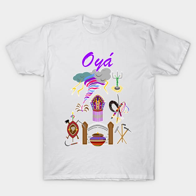 Oyá T-Shirt by Korvus78